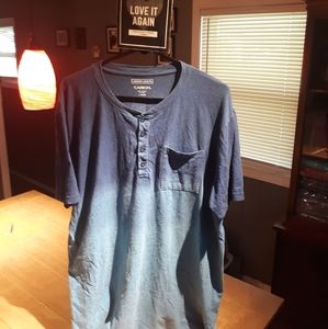 Carbon mens gradient tshirt